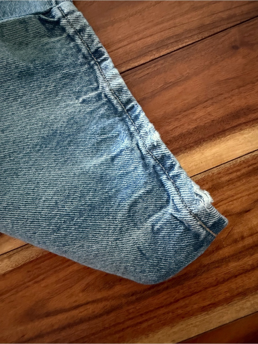 Levi’s 27 ‘94 Baggy Distressed Lightwash Distressed Cotton Jeans Streetwear - Picture 5 of 9